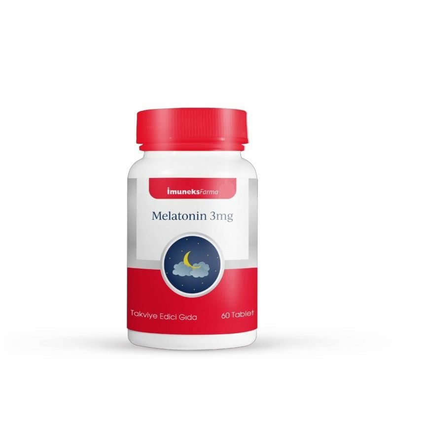 İmuneks Farma Melatonin 3 MG 60 Tablet