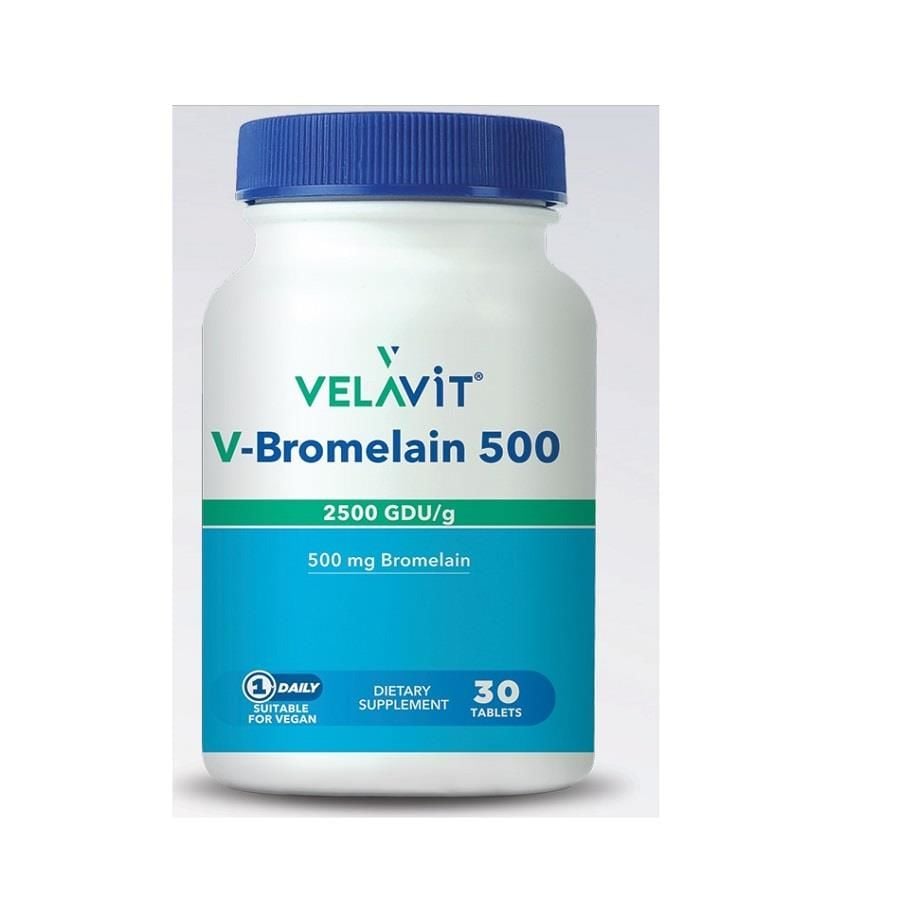 Velavit V-Bromelain 500 MG 30 Tablet