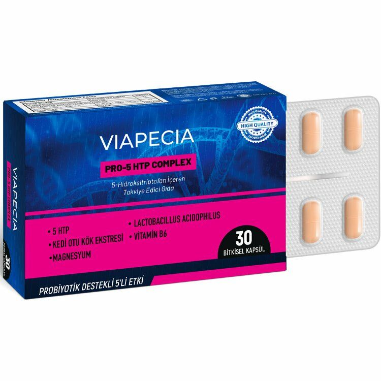 Viapecia Pro-5htp Complex Kapsül 30 lu