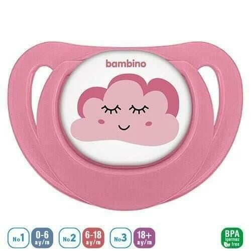 Bambino Desenli Fit Damaklı Emzik No:3