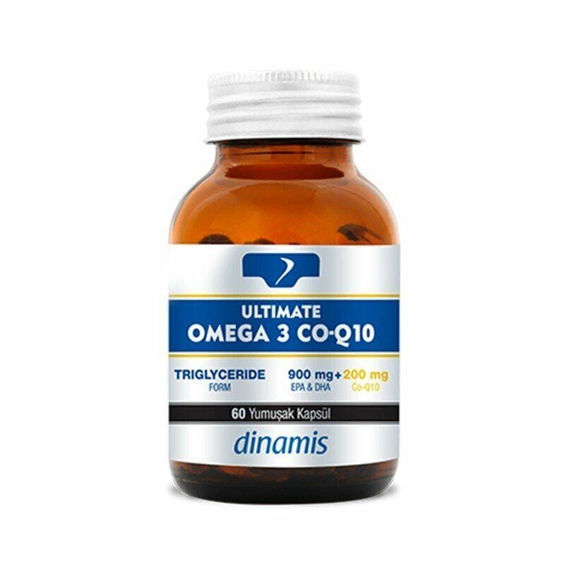 Dinamis Ultimate Omega 3 Co-Q10 60 Softgel Kapsül