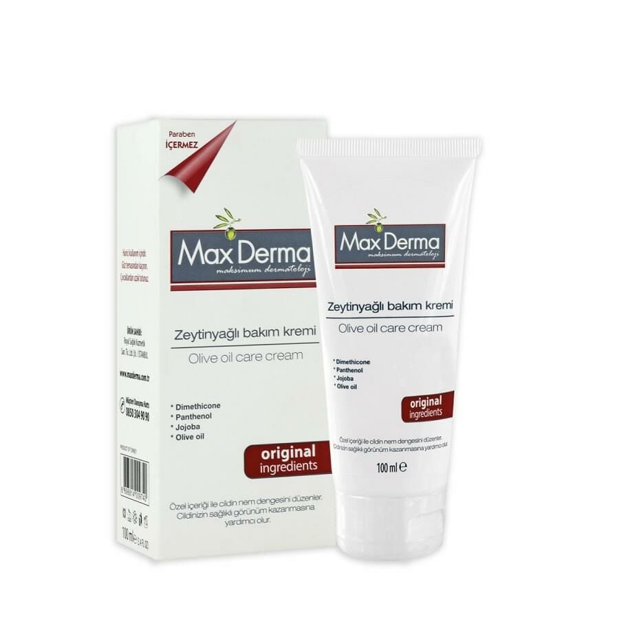 Max Derma Zeytinyağlı Bakım Kremi -  100 ml