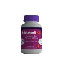 Melatonil XL Melatonin 3mg Çiğneme Tableti 60 li Çilek Aromalı
