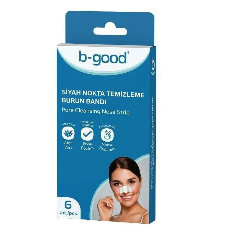 Bgood Siyah Nokta Temizleme Bandı 6lı