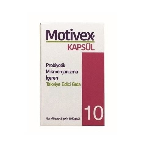 Motivex Probiyotik 10 Kapsül