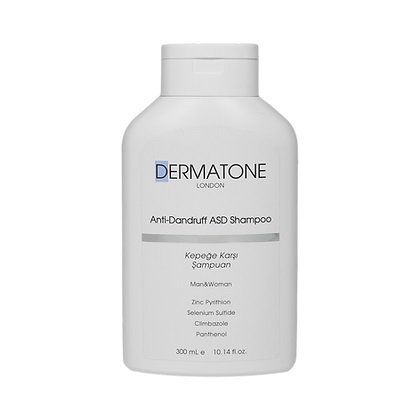Dermatone London Anti-Dandruff ASD Shampoo Man Women - Kepeğe Karşı Şampuan 300ml