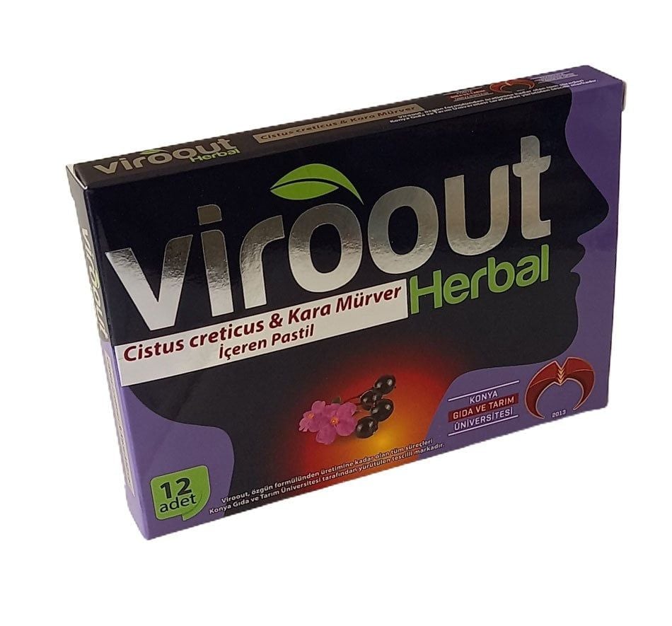 Viroout Herbal Cistus 12 Pastil