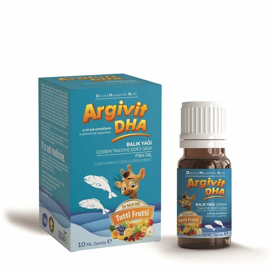 Argivit DHA Balık Yağı Damla 10 ML