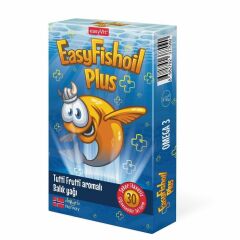 EasyFishOil Plus Tutti Frutti 30 lu