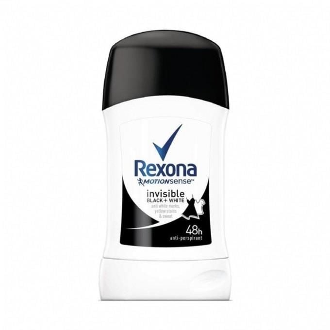 Rexona Invisible Black&White Kadın Deo Stick 50 Gr