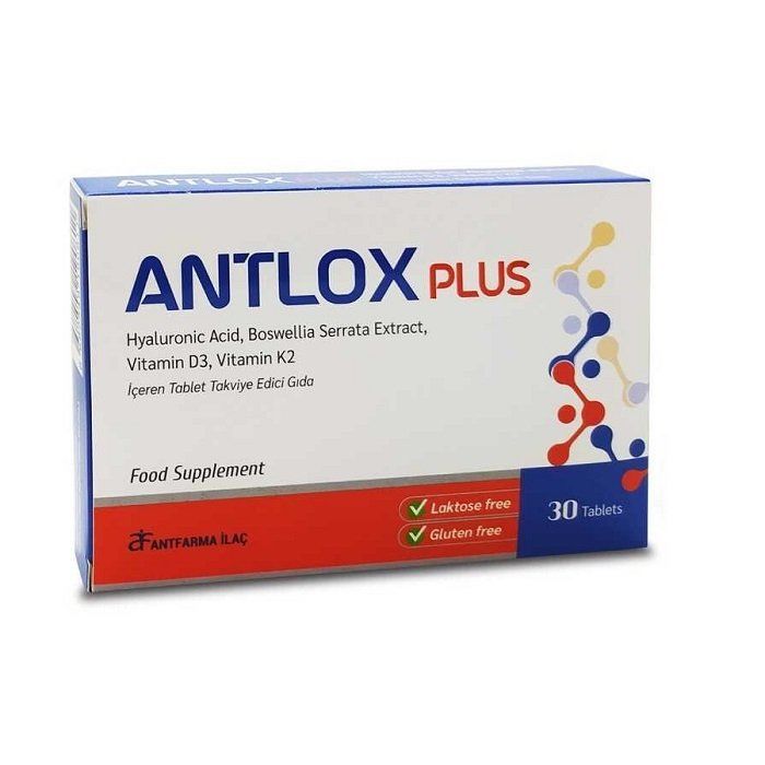 Antlox Plus Hyaluronik Asit içeren 30 Tablet