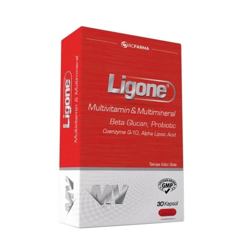 Ligone Beta Glukan Probiyotik Multivitamin Kapsül 30 luk