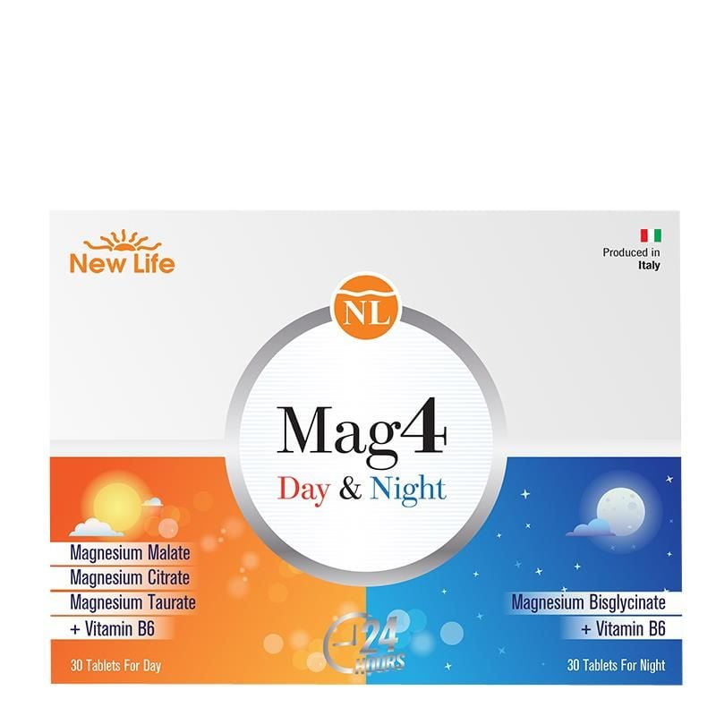 New Life Mag4 Day Night 30 + 30 Tablet