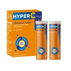 Hyper C Plus 3'lü Etki 20 Efervesan Tablet