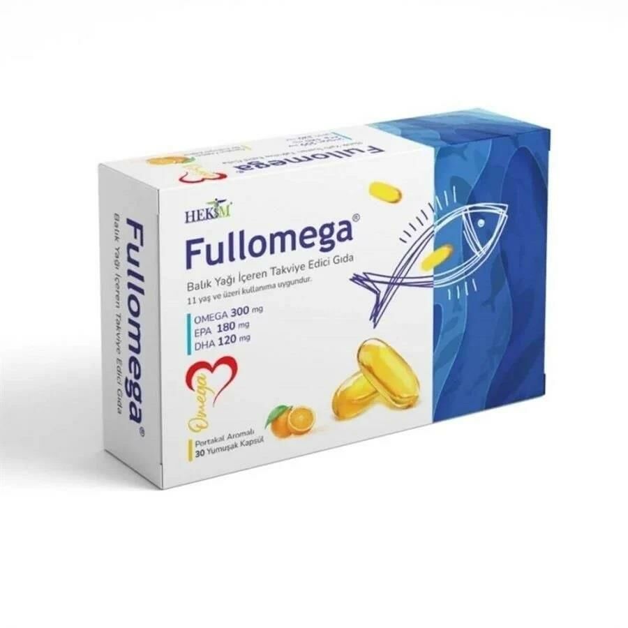 Fullomega 30 Yumuşak Kapsül