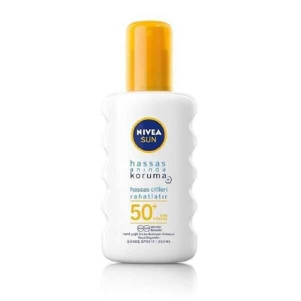 Nivea Sun Hassas Koruma Güneş Spreyi Spf50+ 200 Ml