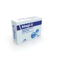 Magi-S Magnezyum Sitrat Vitamin B6 60 Kapsül