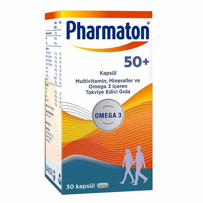 Pharmaton 50 Plus 30 Kapsül