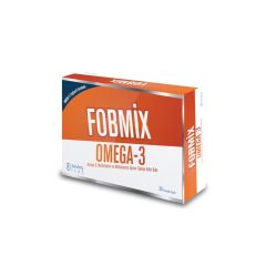 Fobmix Omega-3 Multivitamin ve Multimineral 30 Kapsül