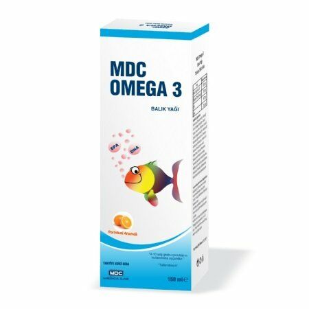 Mdc Omega 3 Balık Yağı Şurubu 150 Ml