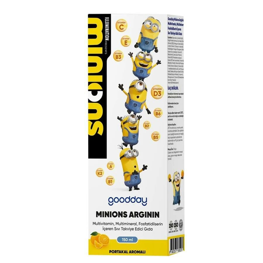 Goodday MINIONS ARGININ Şurup 150 ML