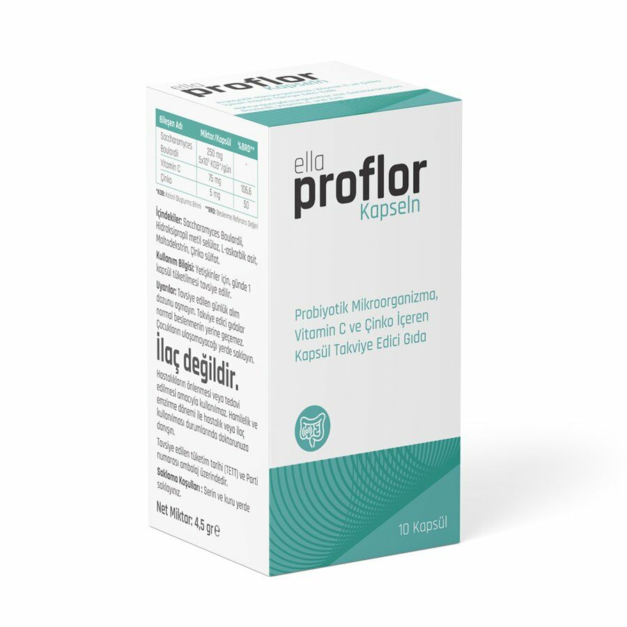 Ella Proflor Probiyotik 10 Kapsül