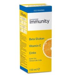 Vitapure İmmunity Beta Glucan Şurup 150 ml