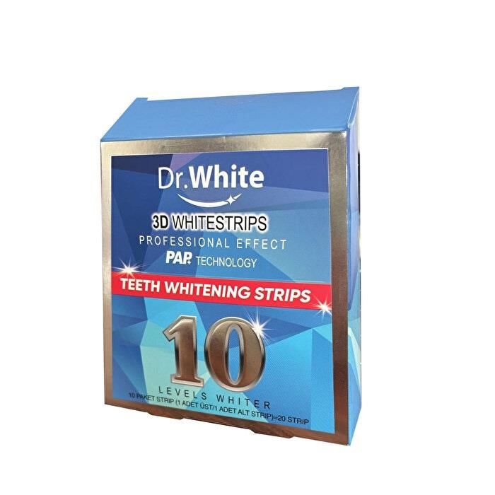 Dr.White 3D Whitestrips Diş Beyazlatma Bandı 10LU