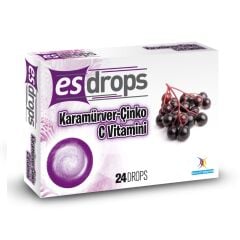 EsDrops Kara Mürver, Çinko 24 Drops