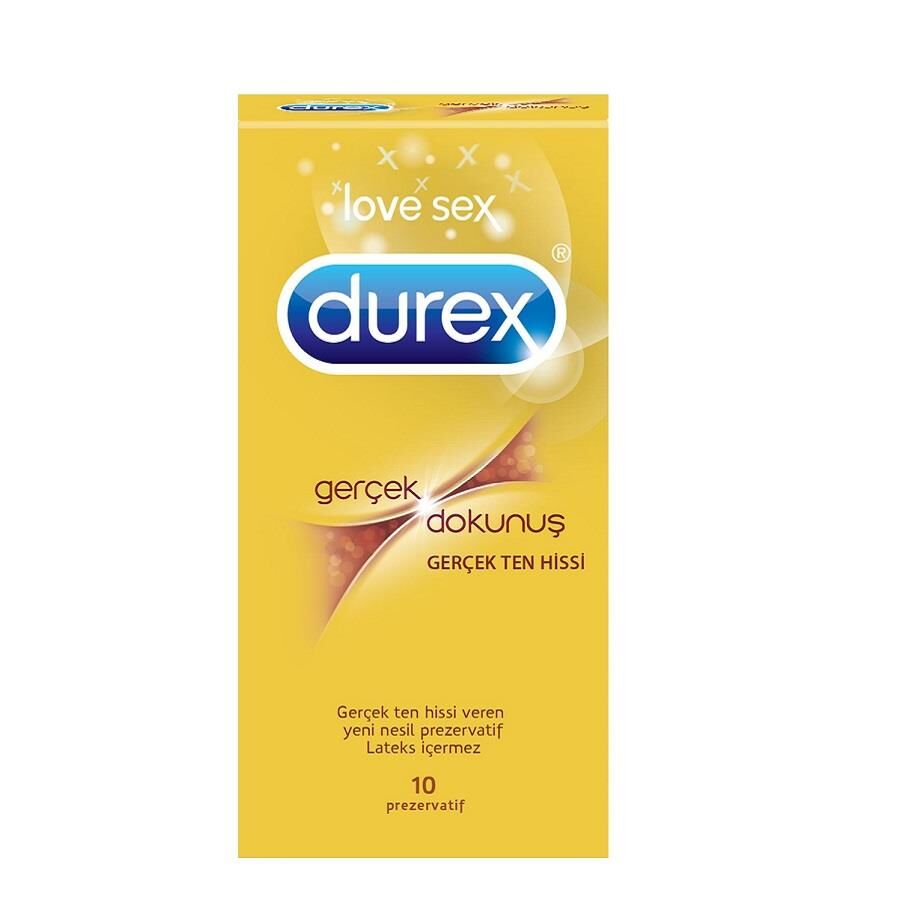 Durex Gerçek Dokunuş Prezervatif 10 lu