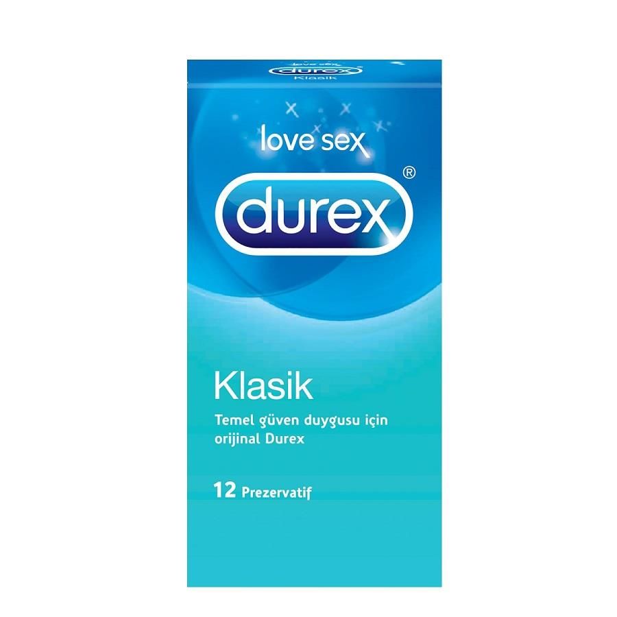 Durex Klasik Prezervatif 12li