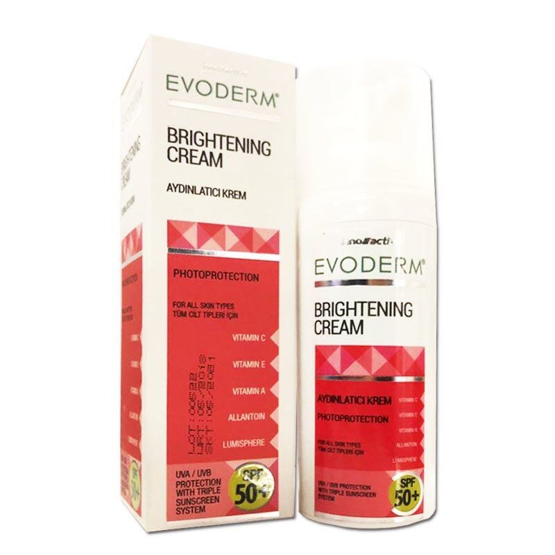 Evoderm Spf50 Aydınlatıcı Cream 50ml