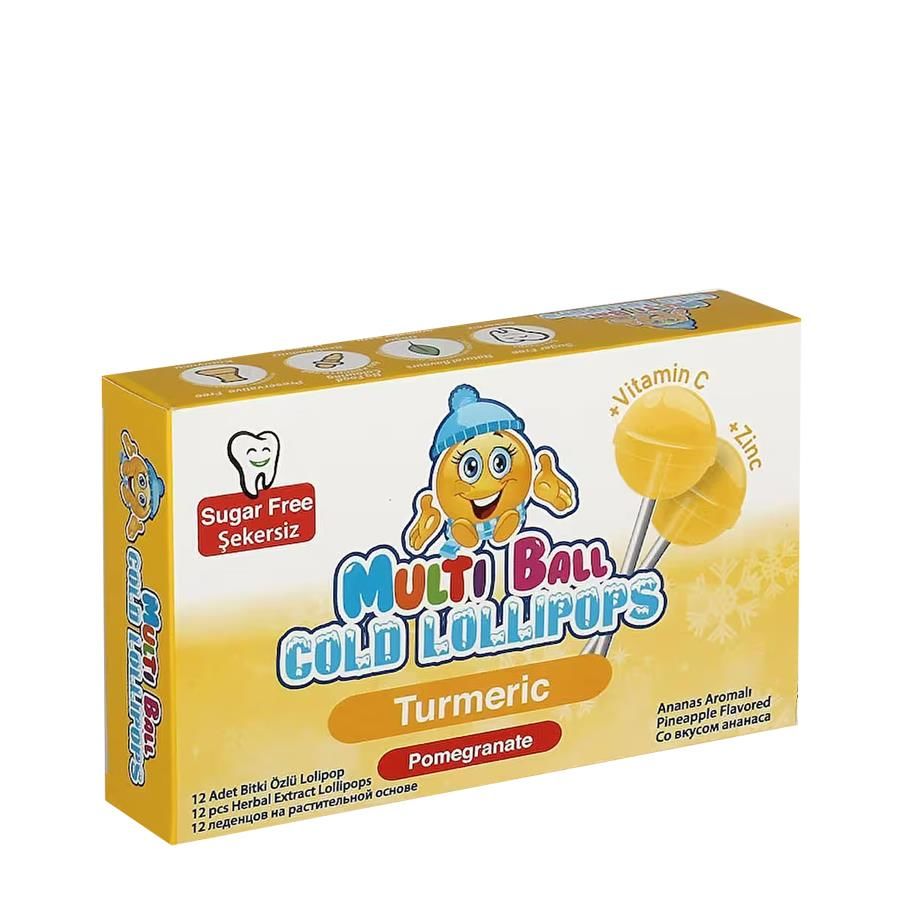 Multiball Cold Lolipop Turmeric 12'li