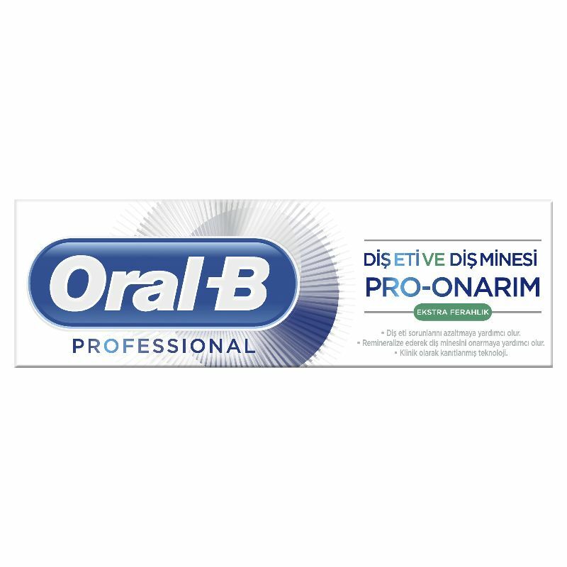 Oral B Pro-Onarım Diş Eti ve Diş Minesi Ekstra Ferahlık Diş Macunu 75ml