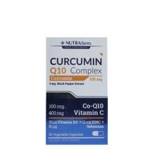 Nutrafarm Curcumin Q10 Complex 30 Kapsül