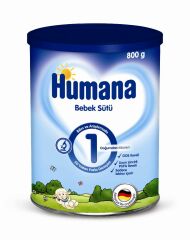 Humana 1 Bebek Sütü 800gr - Bebek Maması Doğumdan İtibaren