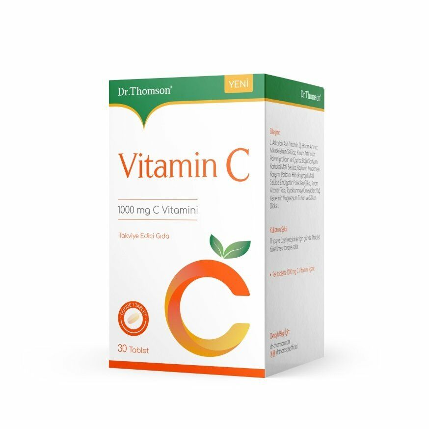 Dr Thomson Vitamin C 1000mg Tablet 30 lu