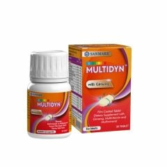 Multidyn Multivitamin ve Multimineral İçeren Film Kaplı Tablet Takviye Edici Gıda 30 Tablet