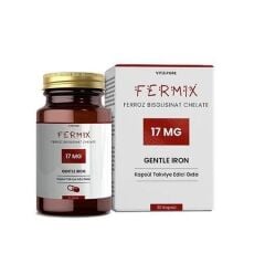 Vitapure Fermix Gentle Iron Demir Kapsül 30Lu