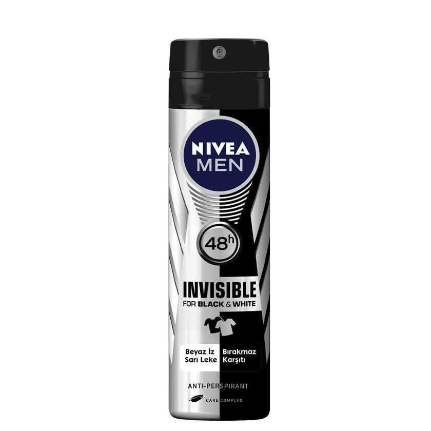 Nivea Men Black White Power Invsb. Deodorant Sprey 150 Ml