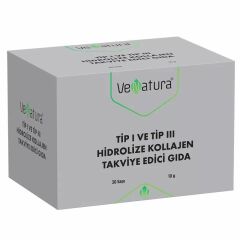 VeNatura Tip 1 Tip 3 Hidrolize Kollajen 30 Saşe