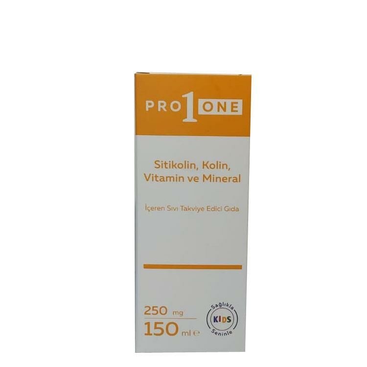 Pro1One Sitikolin, Kolin, Vitamin, Mineral Sıvı 150ml