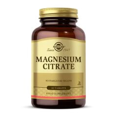 Solgar Magnesium Citrate 200mg 60 Tablet