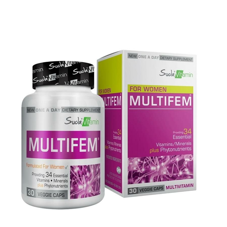 Suda Vitamin Multifem Kapsül 60lı