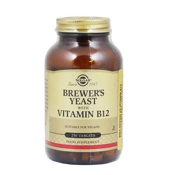 Solgar Brewers Yeast Vitamin B-12 250 Tablet