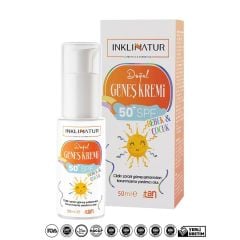 İnklinatur Doğal Güneş Kremi 50+ SPF Bebek Çocuk 50ml