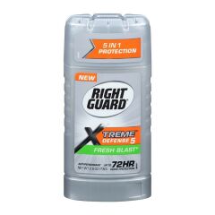 Right Guard Xtreme Defense Fresh Blast Antiperspirant Mum Stick Deodorant 73gr