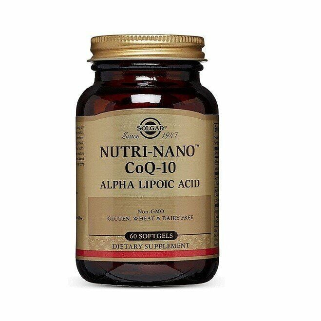 Solgar Nutri-Nano CoQ-10 Alpha Lipoic Acid 60 Kapsül