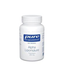 Pure Alpha Lipoic Acid 200mg 60 Kapsül