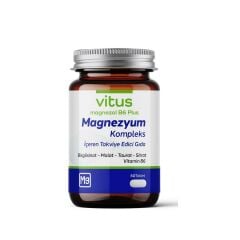 Vitus Megnezol B6 Plus Magnezyum 60 Tablet